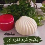 پکیج کرم نقره ای (کرم شب و پن طبی) ملکا